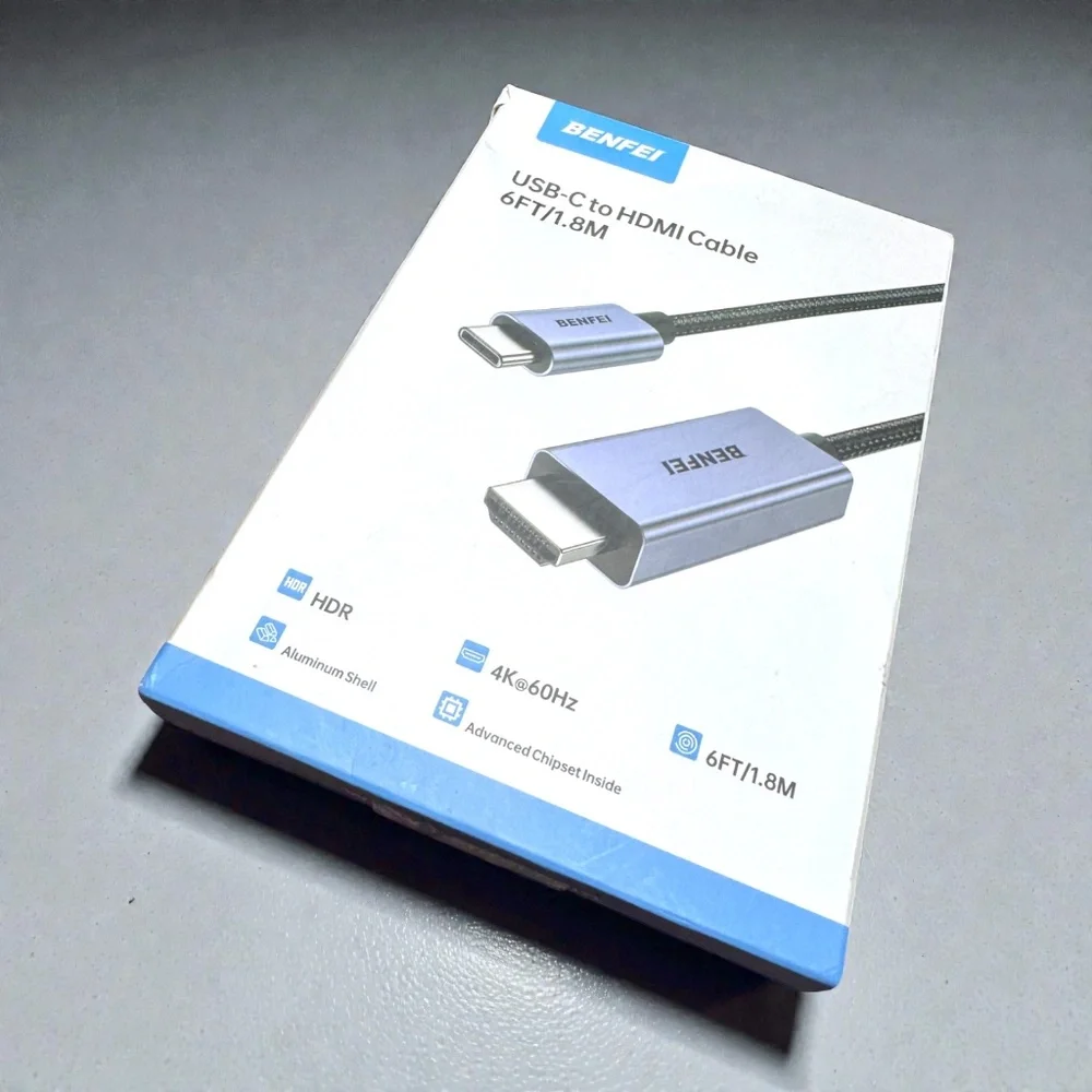 NIB BENFEI USB-C to HDMI 6FT 4K Cable